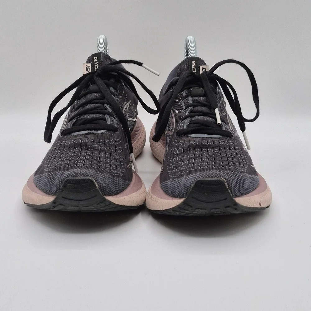 Brooks Shoes Womens Size 8.5 Black Glycerin 19 Running Sneakers 1203431B074